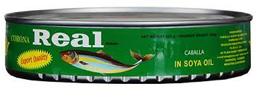Corona Caballa En Aceite De Soya Real 425G