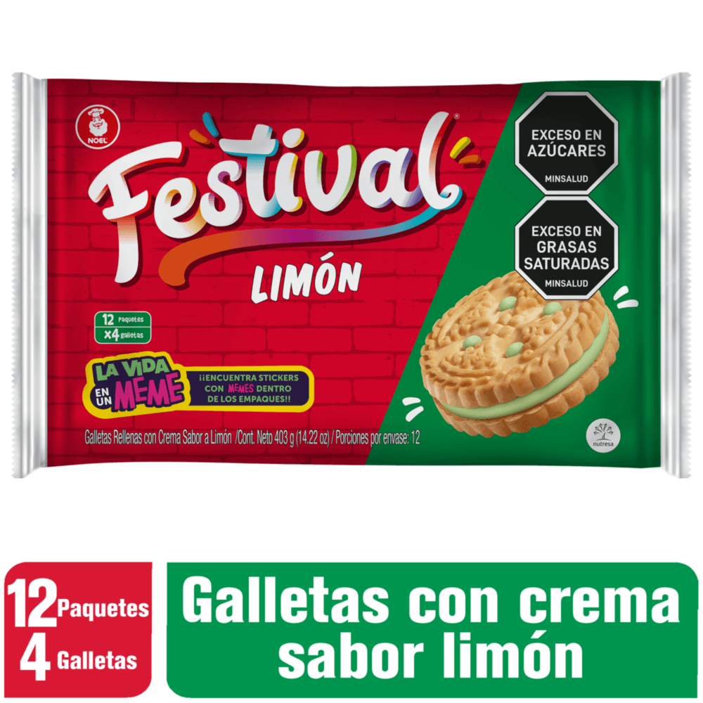 Galletas Festival De Limón 403G