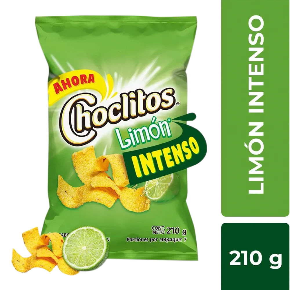 Choclitos De Limon Super Intenso 210G
