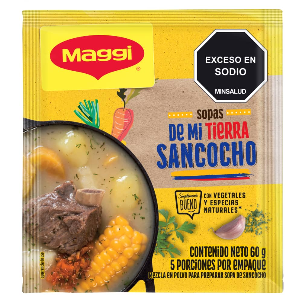 Maggi Sopas De Mi Tierra Sancocho 60g