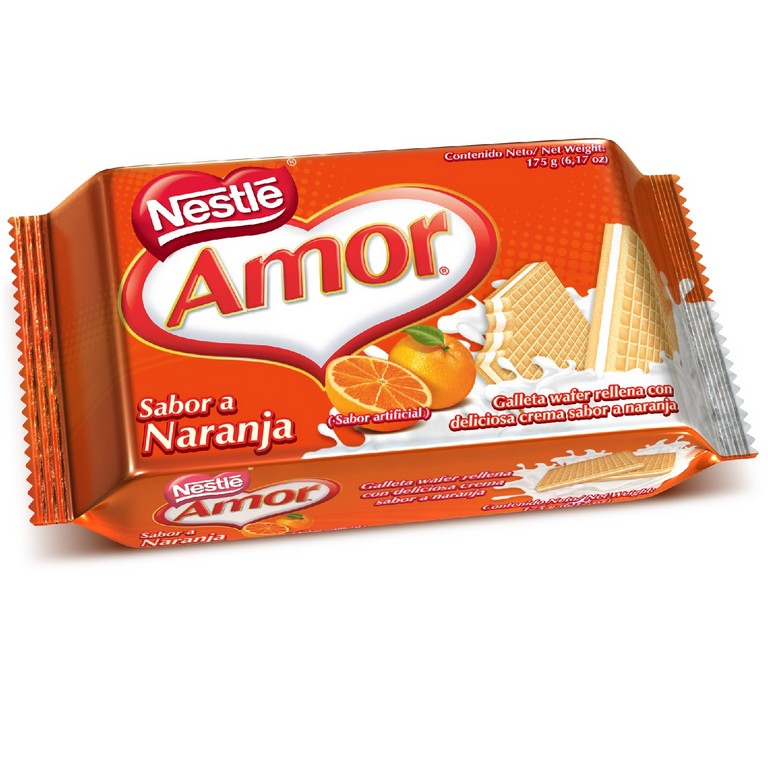 Galletas De Amor Naranja 100G