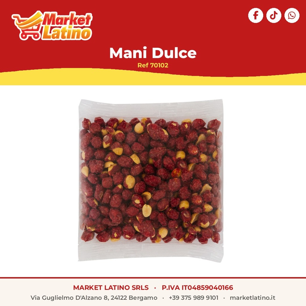 Mani Dulce Mani Carraspiñato Productos Adry 100g