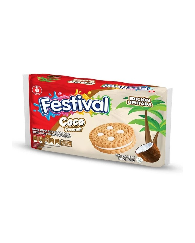 Galletas Festival de Coco 403g