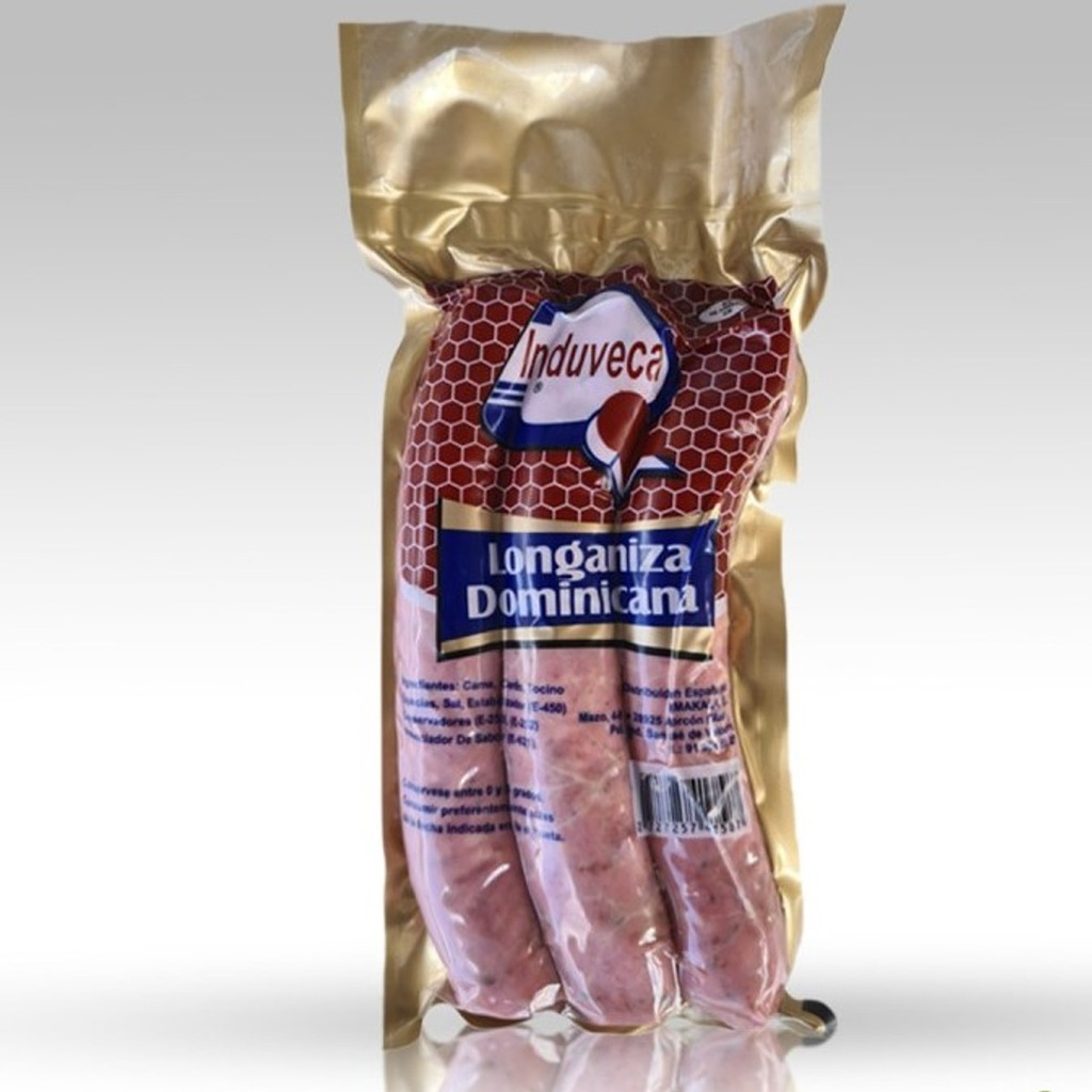 Longaniza Casera Original 500g induveca