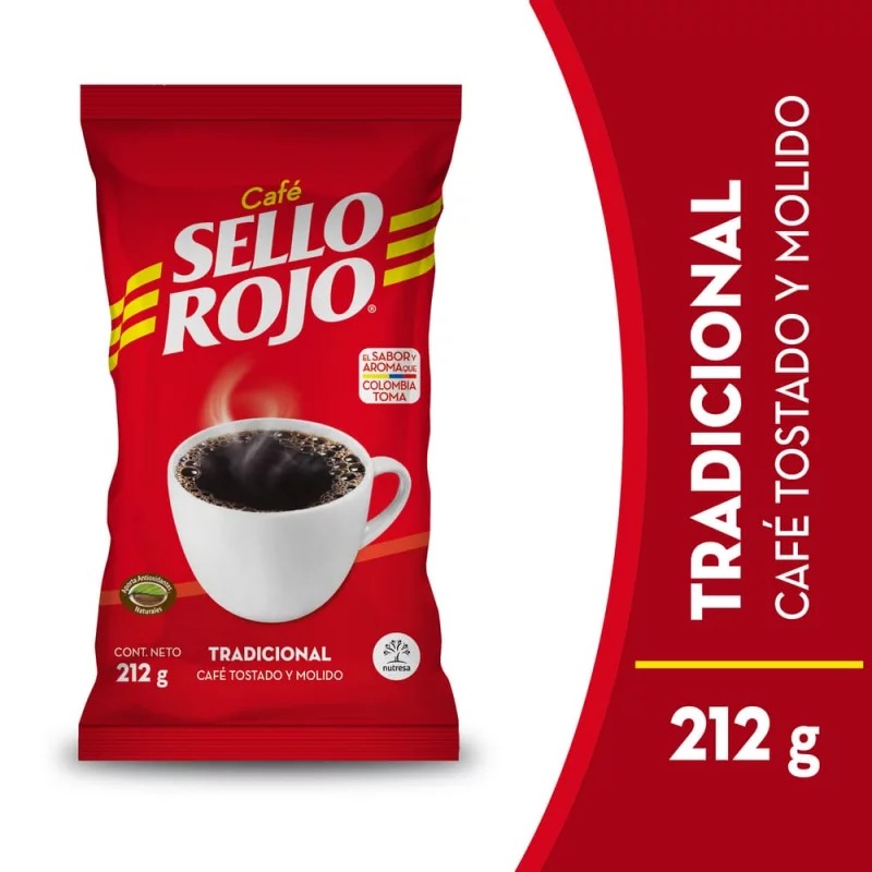 Cafe Sello Rojo 212G