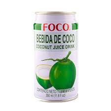 Jugo De Coco Foco Agua De Coco 350ml