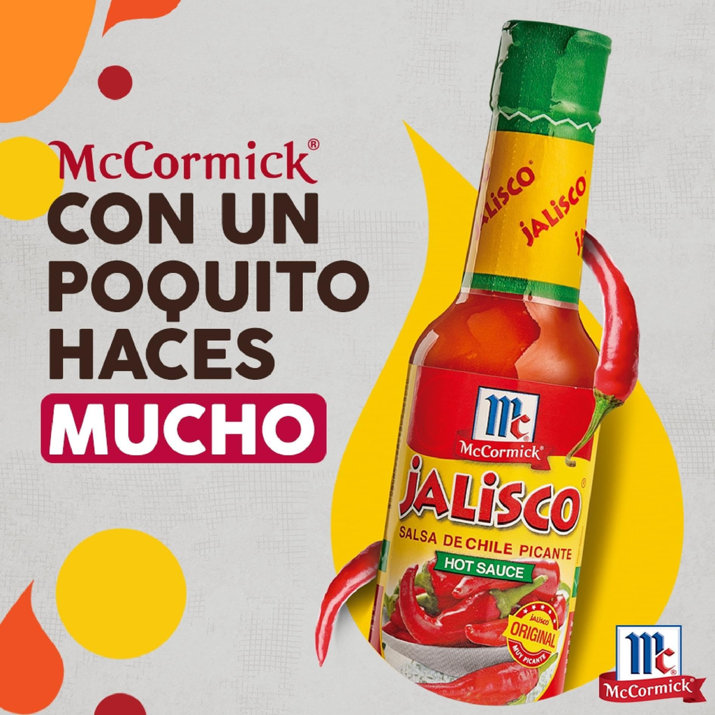 Jalisco Salsa De chile Picante Hot Sauce 147ml