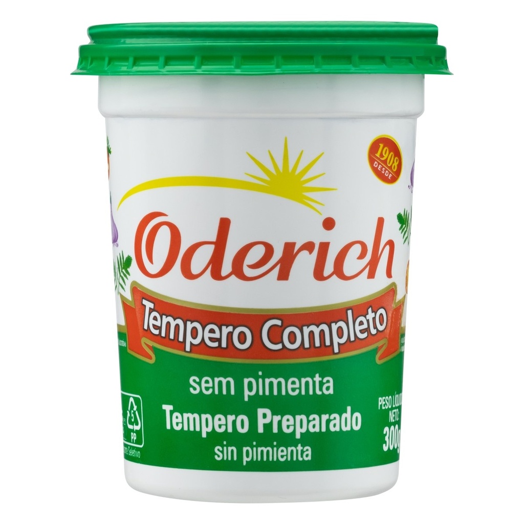 Tempero Completo Oderich 300G