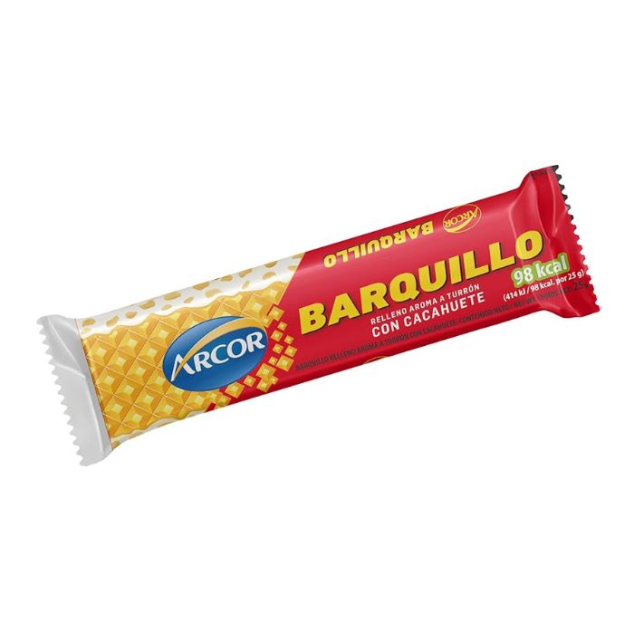 Arcor Barquillo Relleno Con Cacahuete 25g