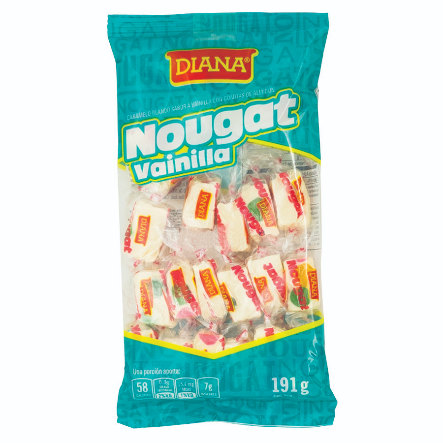 Diana Nougat Vainilla 191g 