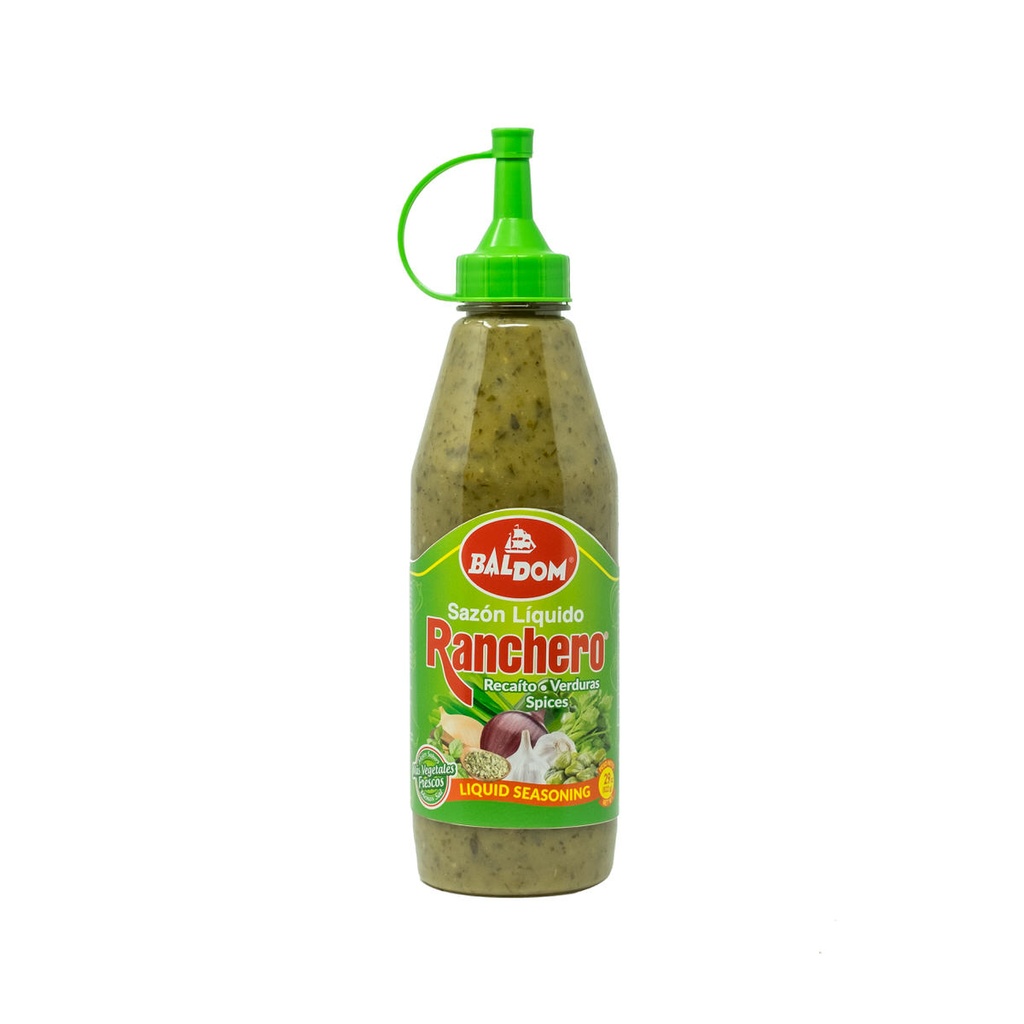 Sazón Ranchero Líquido Verduras Baldom – 440 g