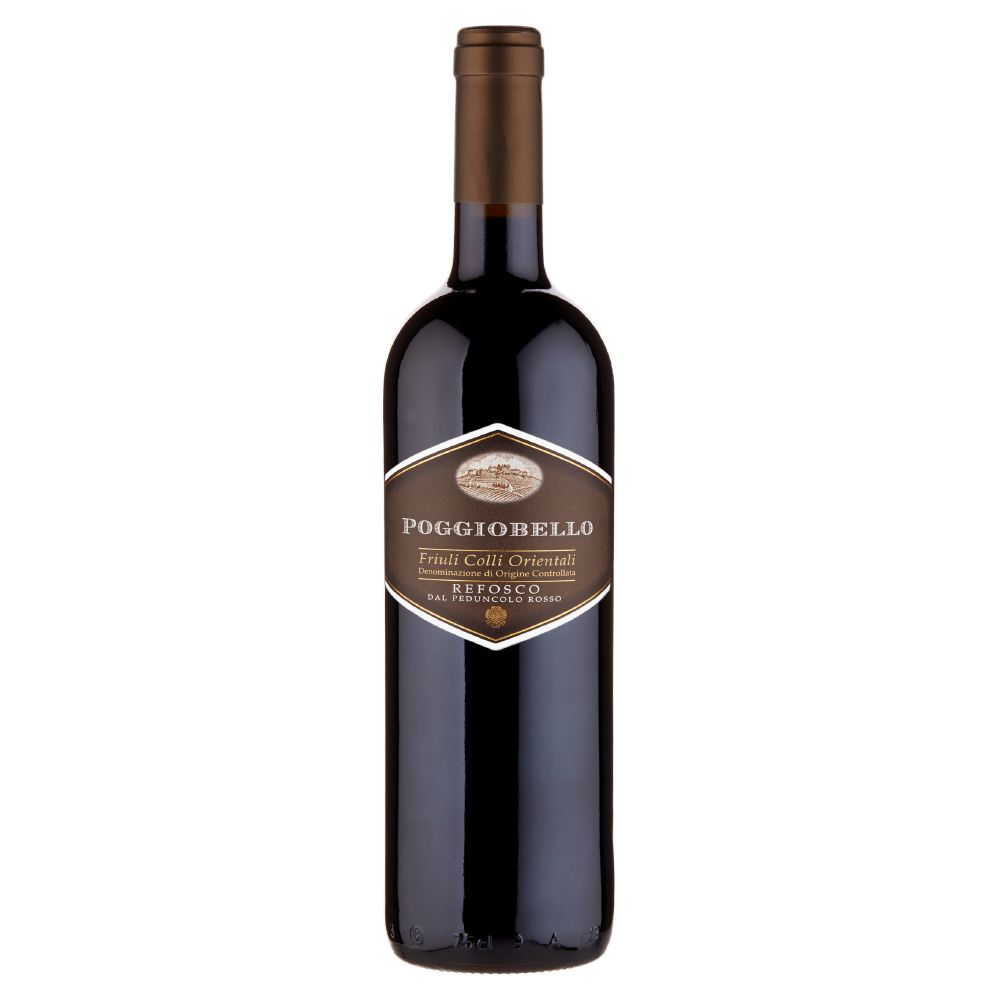 Poggiobello Refosco dal Peduncolo Rosso Friuli Colli Orientali DOC 75 cl 