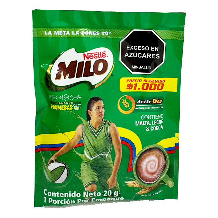 Milo En Sobre 20G