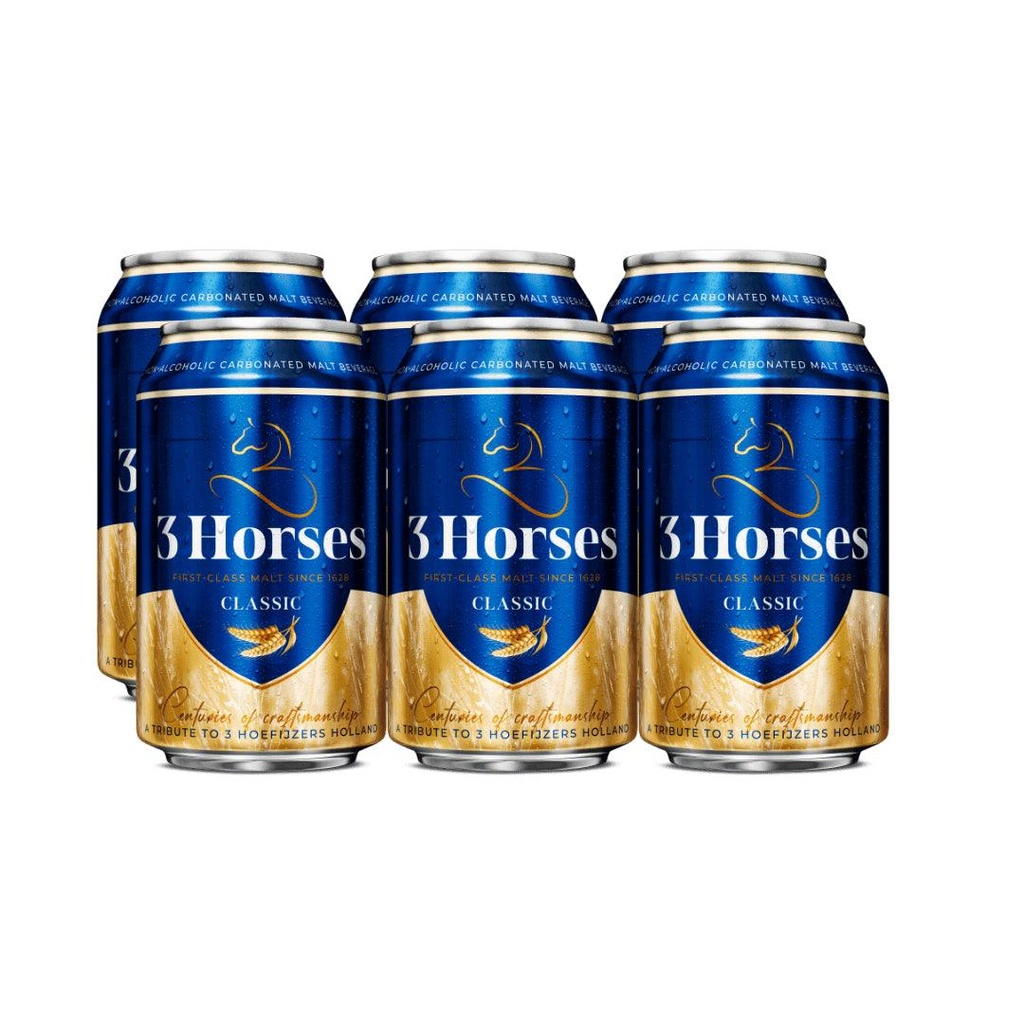 3 Horses Classic 330ml