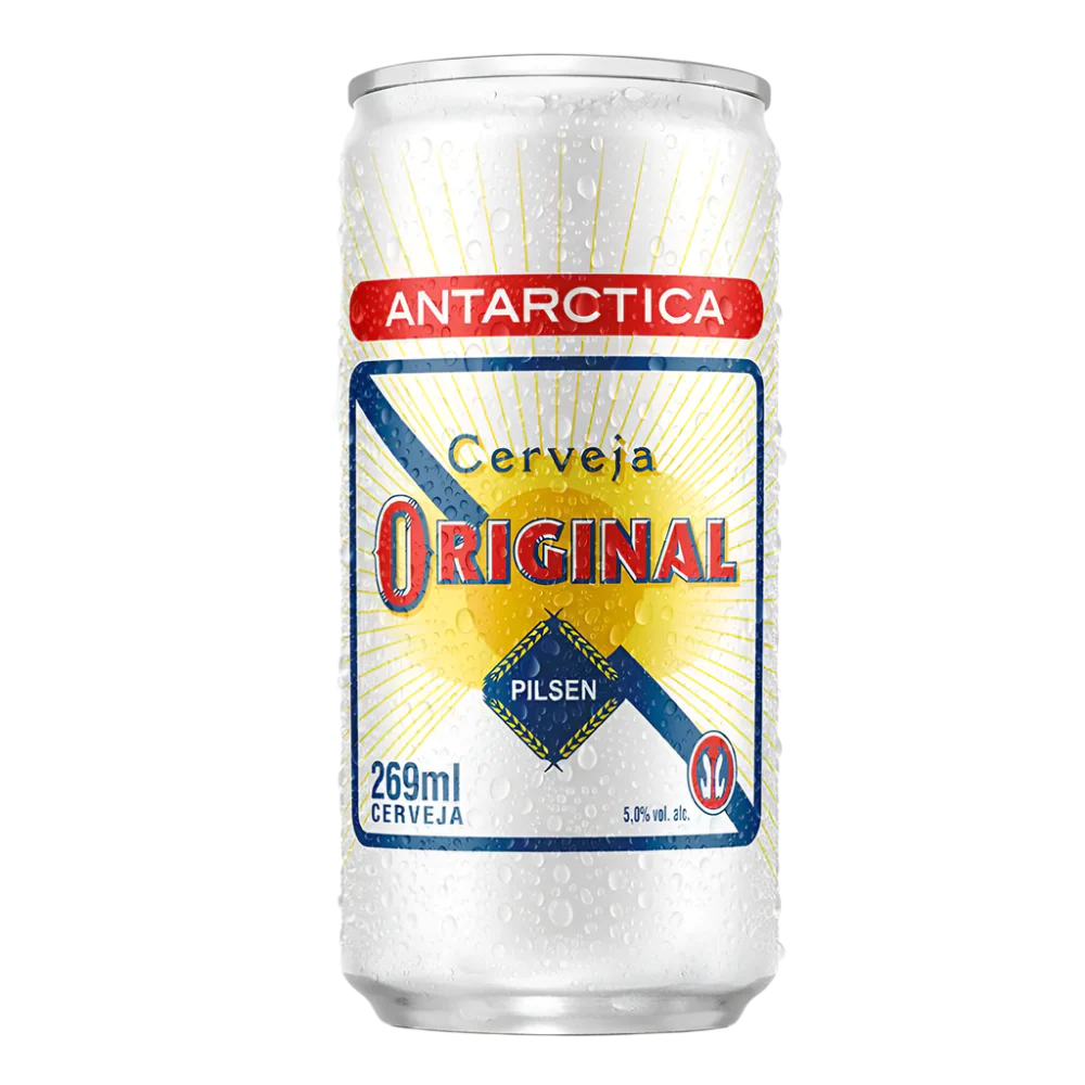 Cerveja Antarctica Original Lata 269ml