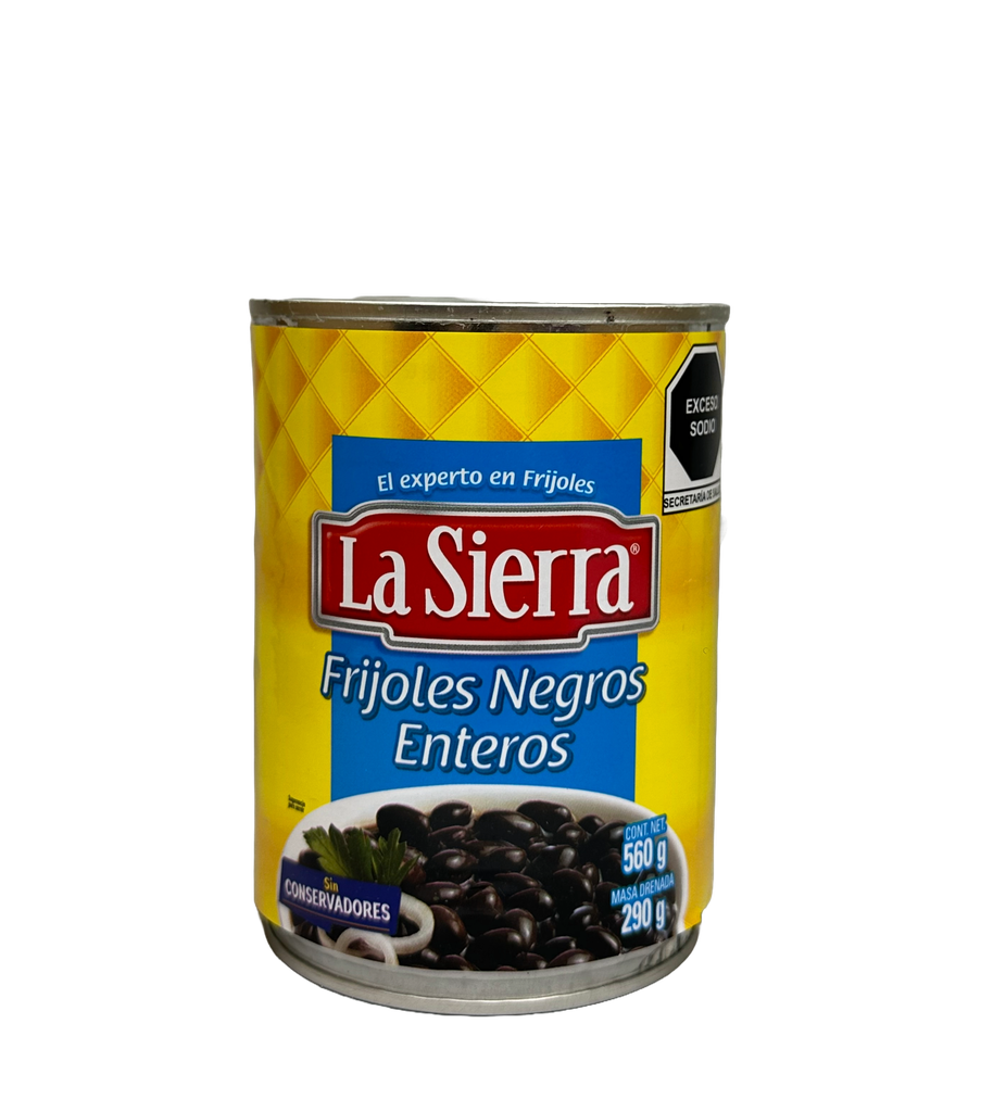 La Sierra Frijoles Negros Enteros 560g