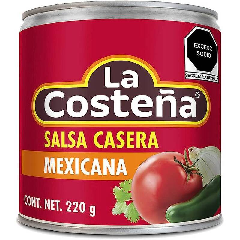 Salsa Casera Mexicana La Costeña Salsa 220G