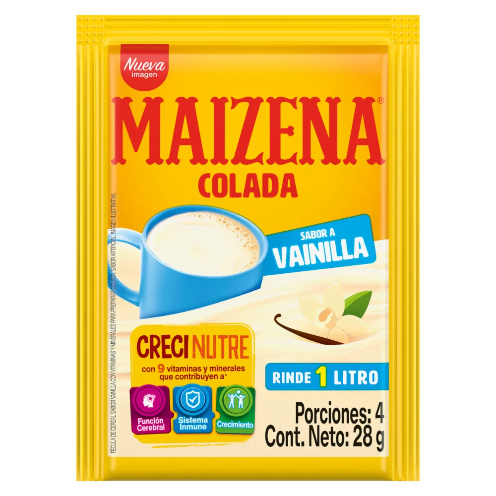 Maizena Colada Sabor A Vainilla 28g