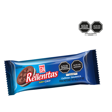 Galletas Rellenitas Coco