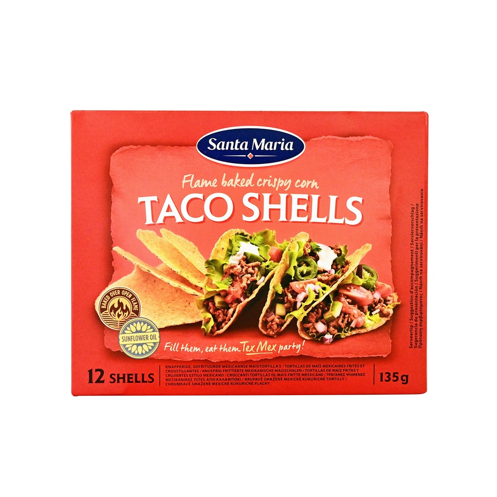 Taco Shells Santa Maria 135g