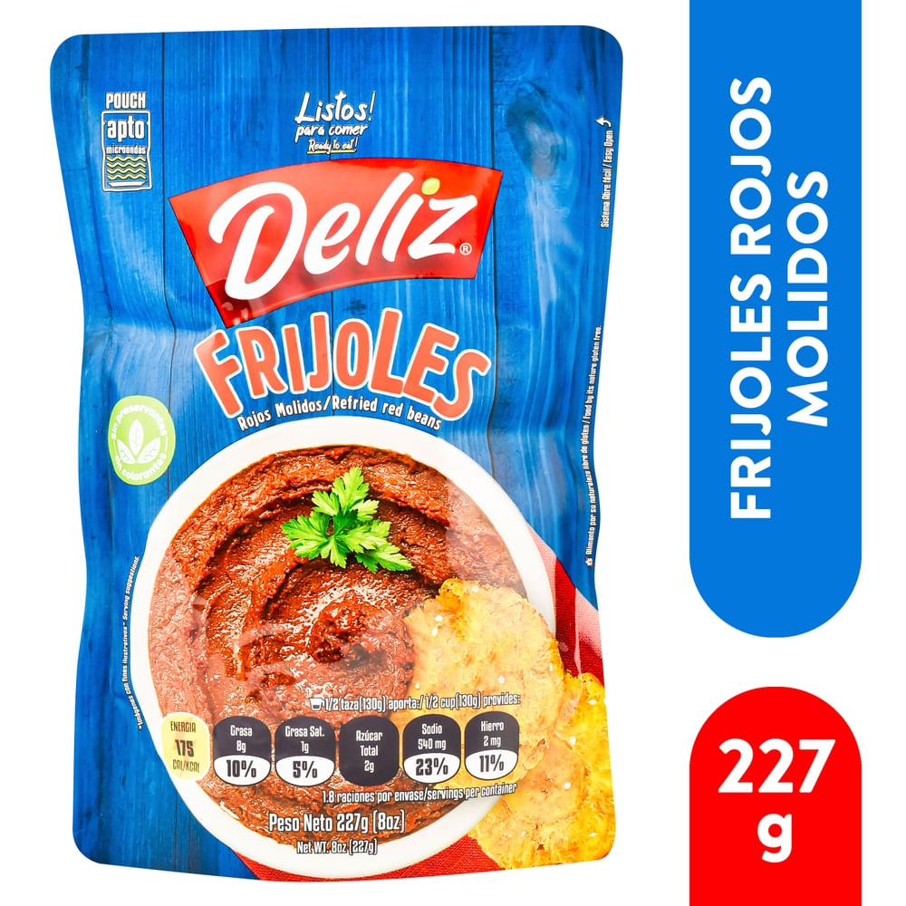Deliz Frijoles Rojos Molido 454g