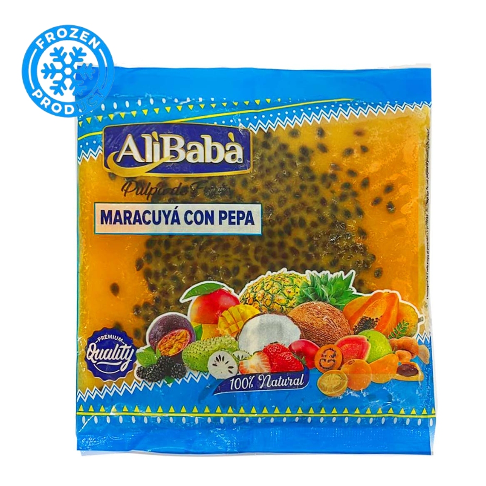 Pulpa De Maracuya Con Semilla AliBaba 250g 
