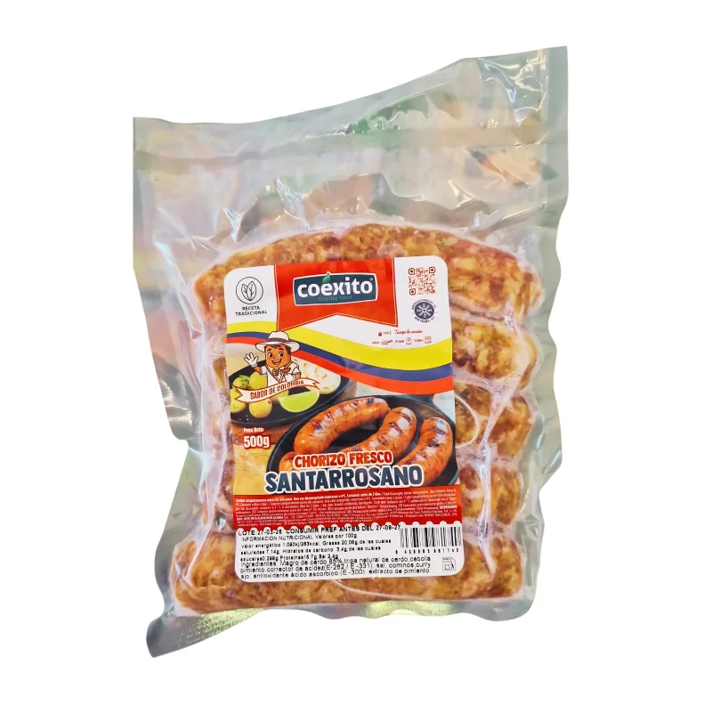 Chorizo Fresco Santarrosano 500gr