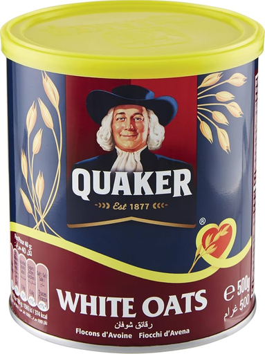 [78119] Quaker White Oats En Tarro 500g