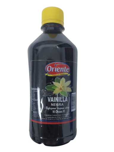 [00417] Esencia Vainilla Negra Grande 473ml Oriente