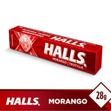 [38847] Halls Caramelos Refrescantes Sabor Fresa – 28 g 