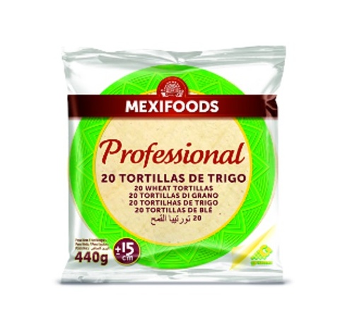 [00029] Mexifoods Professional 20 Tortillas De Trigo 440g 15cm