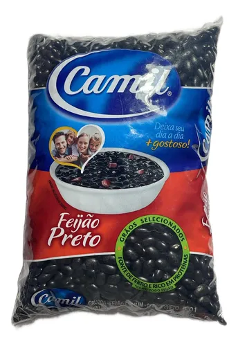 [94936] ​Frijol Negro Camil 1 kg – Granos Seleccionados – Sin Gluten