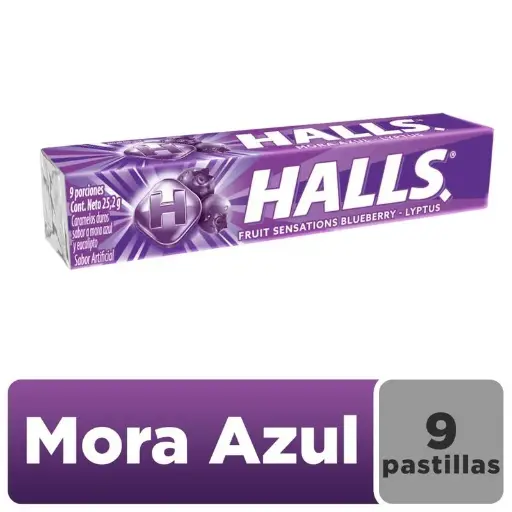 [48419] Halls Blueberry 9 Porciones