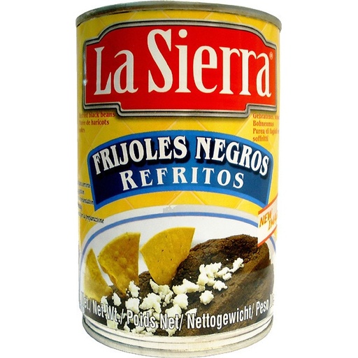 [24521] La Sierra Frijoles Negros Refritos 430g