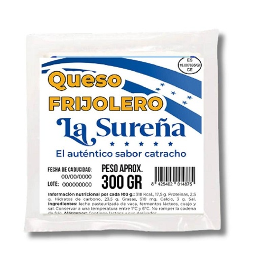 [80964] Queso Seco Sabor Catracho Sureña 300gr