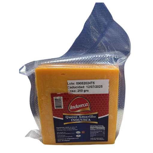 [51547] Queso Amarillo 250g Induveca
