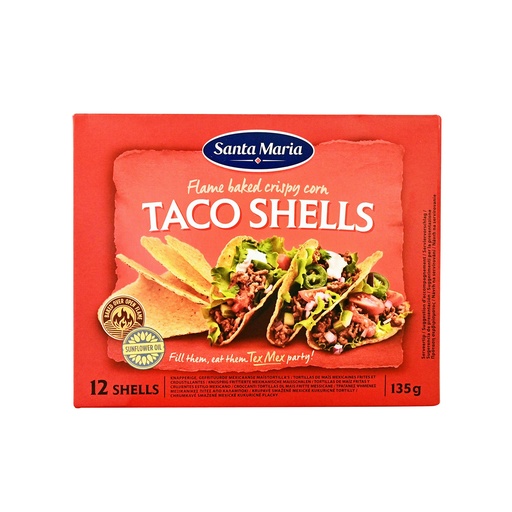 [08220] Taco Shells Santa Maria 135g