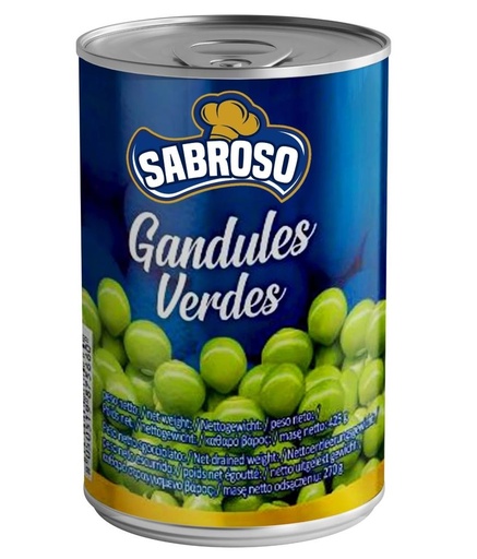 [77371] Guandules Verdes Sabroso 425Gr