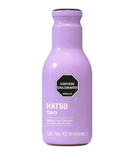 [02409] Hatsu Te Lila Botella 400ml   
