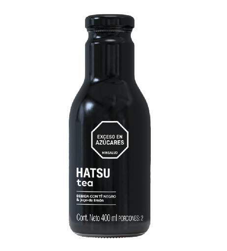 [02386] Hatsu Te Negro Botella 400ml