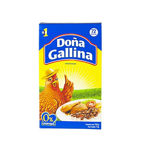 [501891] Doña Gallina En Carton Peso Tableta 11g  Y 792g 