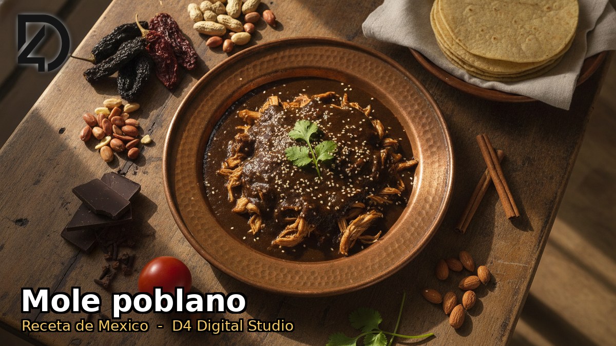 Mole poblano - receta de Mexico