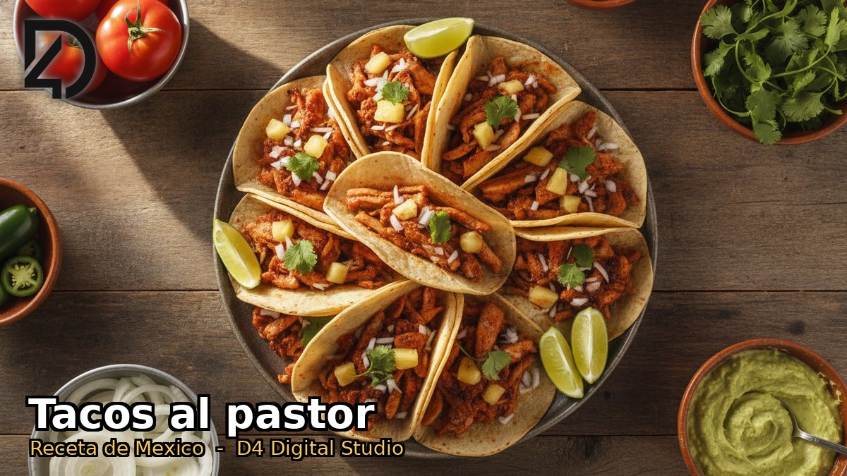 Tacos al pastor - receta de Mexico