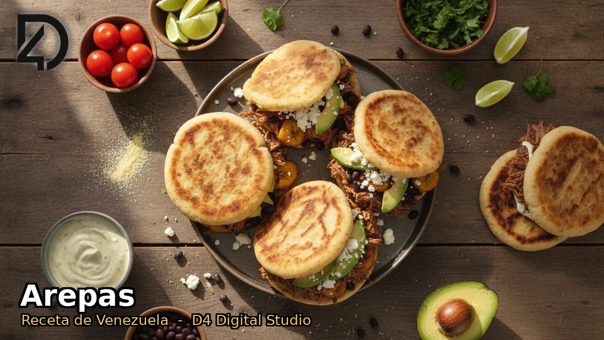 Arepas - receta de Venezuela