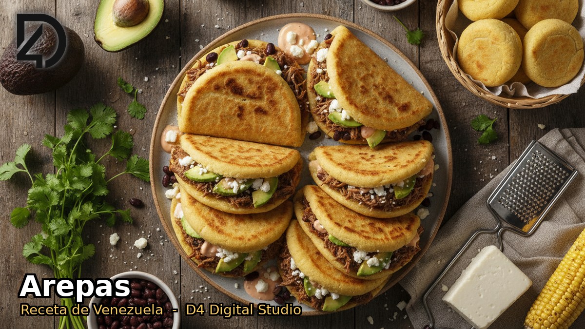 Arepas - receta de Venezuela