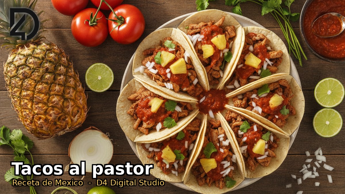 Tacos al pastor - receta de Mexico
