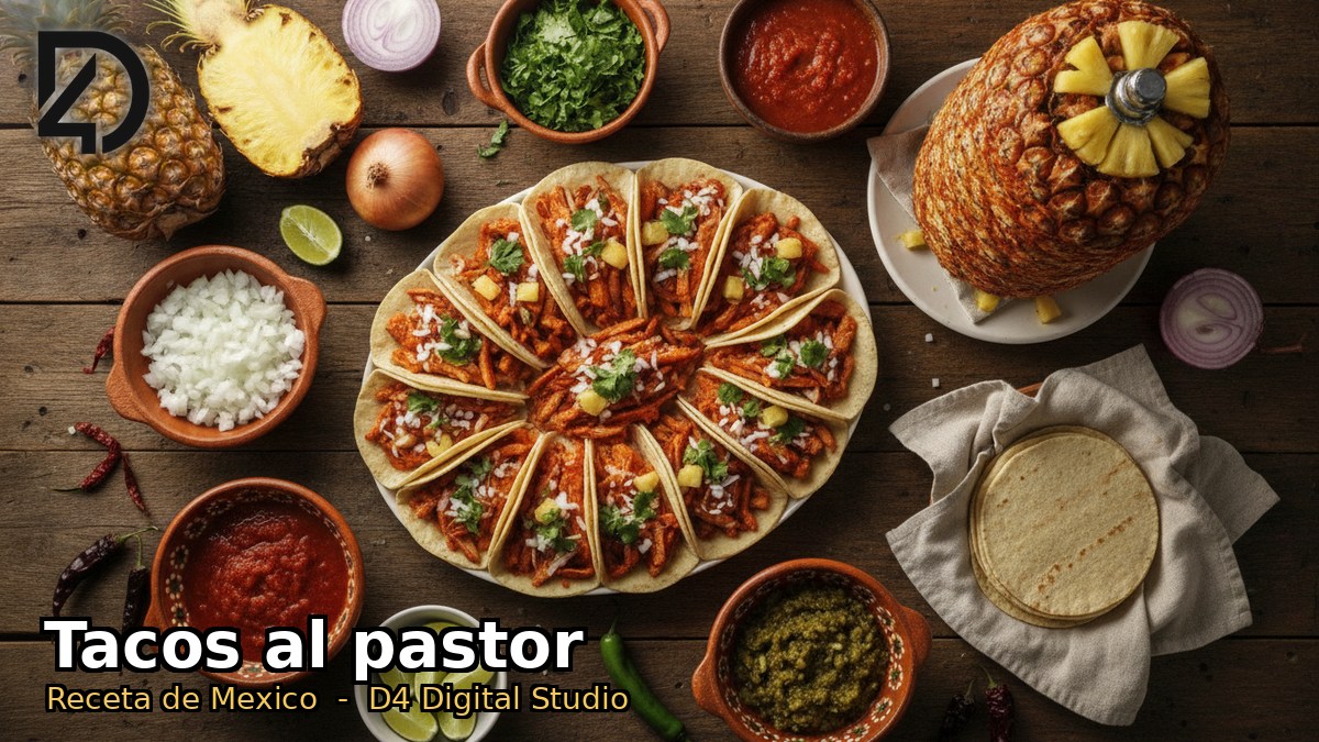 Tacos al pastor - receta de Mexico