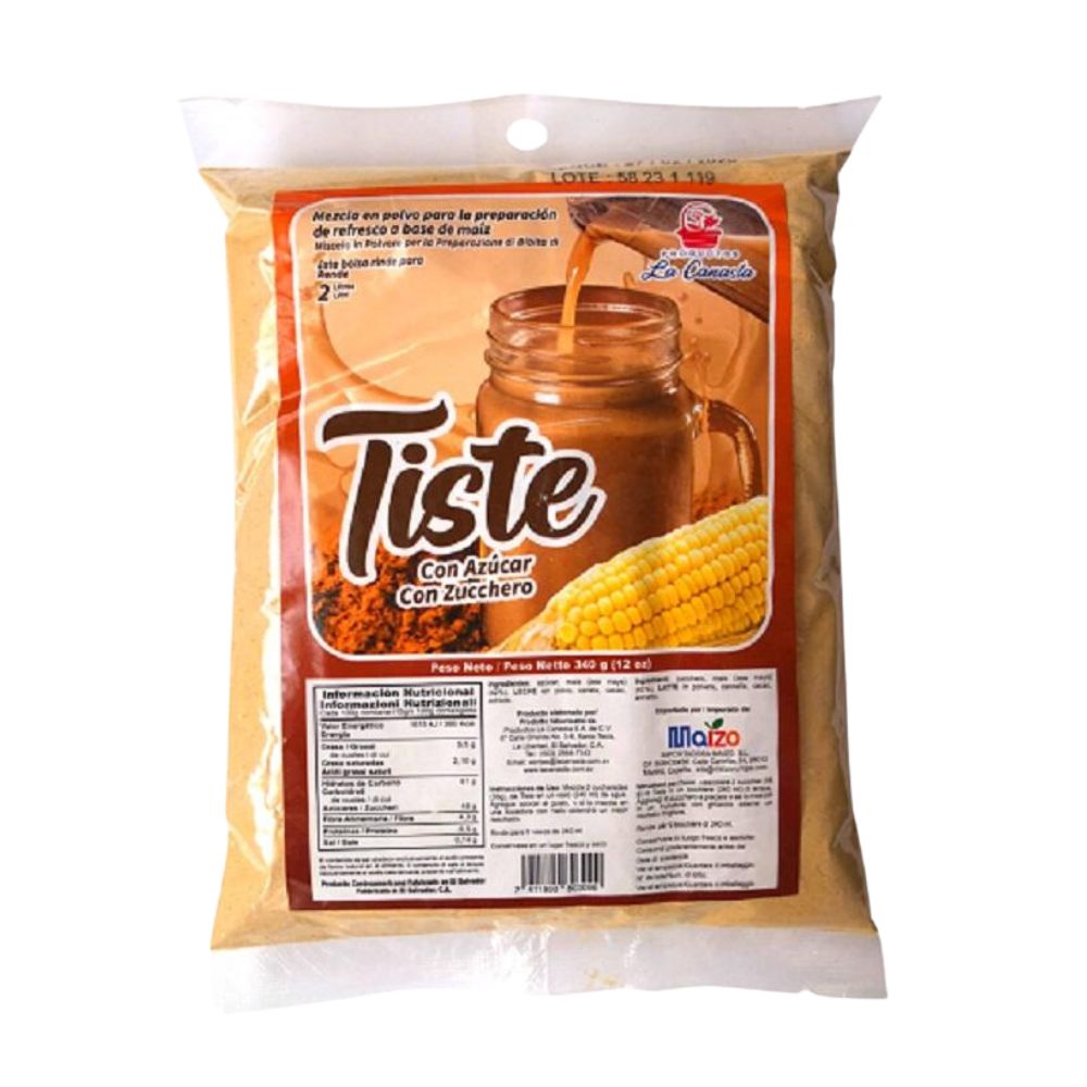 Tiste Con Zucchero 340g La Canasta - Market Latino