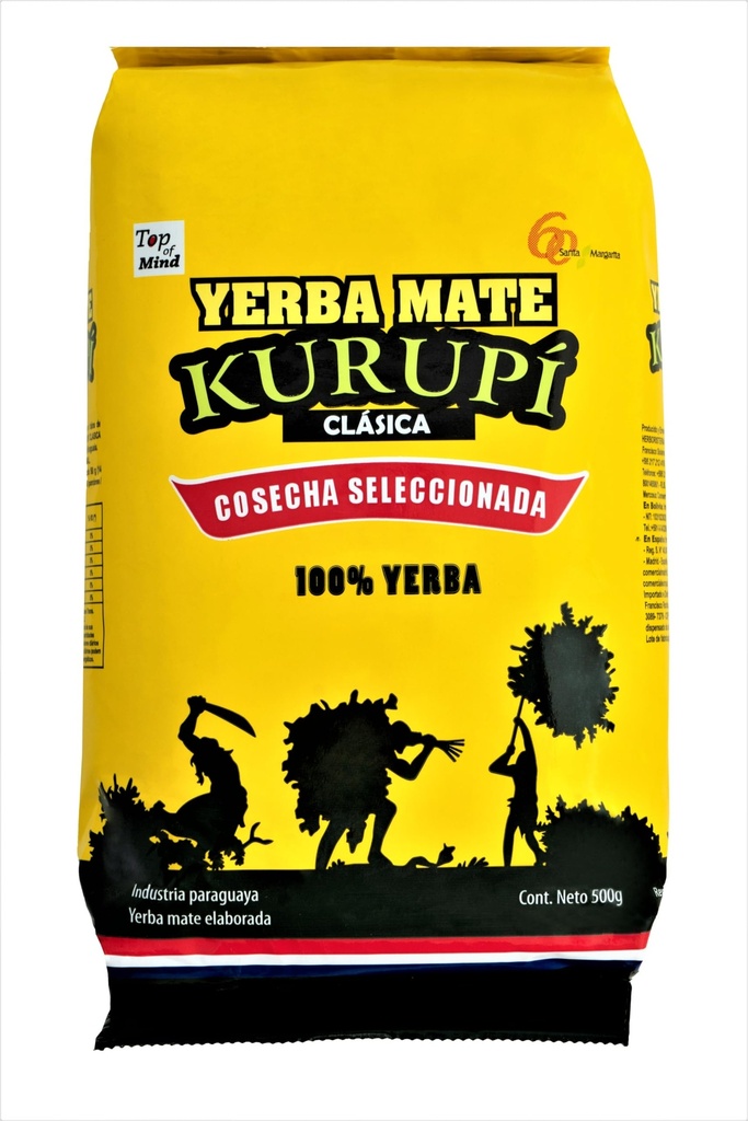 Yerba Mate Kurupi 500gr classica - Market Latino