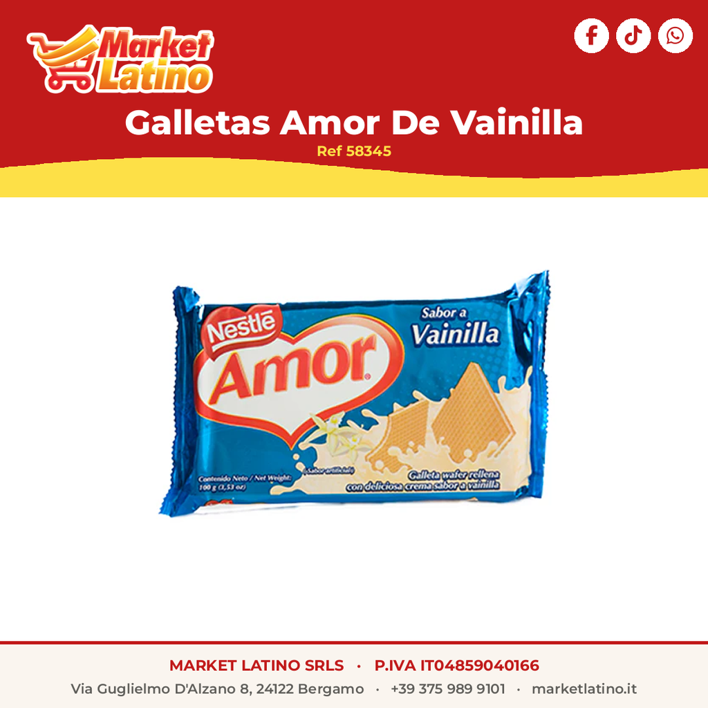 Biscotti Amore di Vaniglia